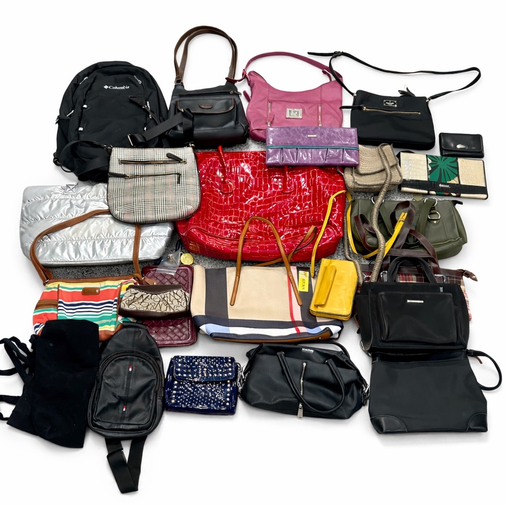 Christian Dior, Kate Spade Mixed Bag, Wallet Wholesale Reseller Box 25 Pieces